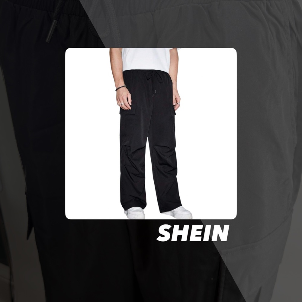 EUC SHEIN Flap Pocket Cargo Pants